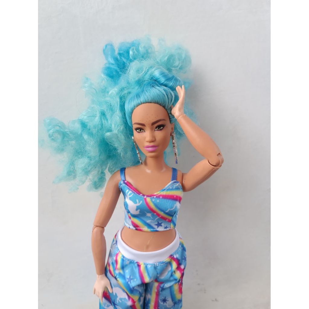 Barbie Fashion Curvy Pivotal Mattel Preloved