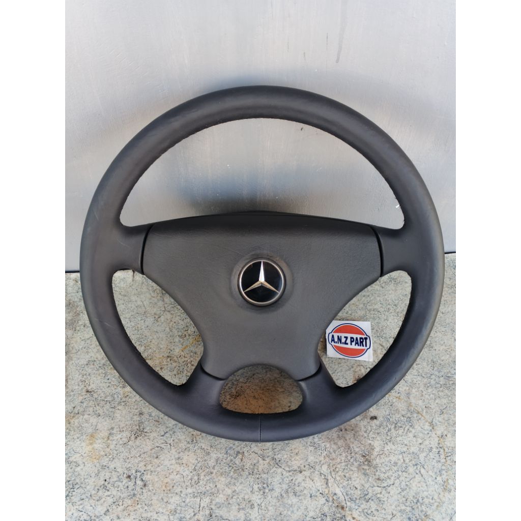Stir kemudi - Steering wheel - Steer Mercedes Benz - Mercy W124 W 124 - Sportline - Model kancut