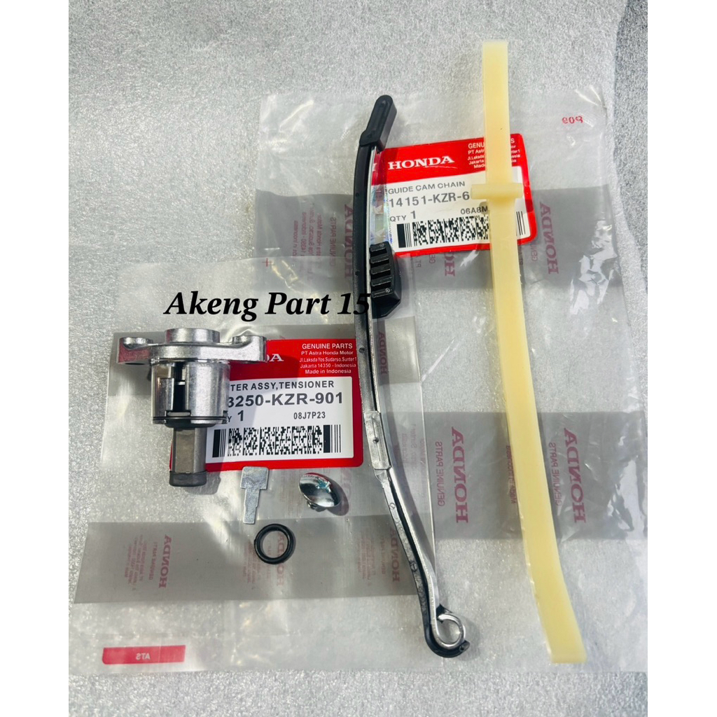 Tonjokan keteng Otomatis KZR+Karet lidah Tensioner KZR Vario 125 fi old,Vario 125 Esp led,Vario 125 