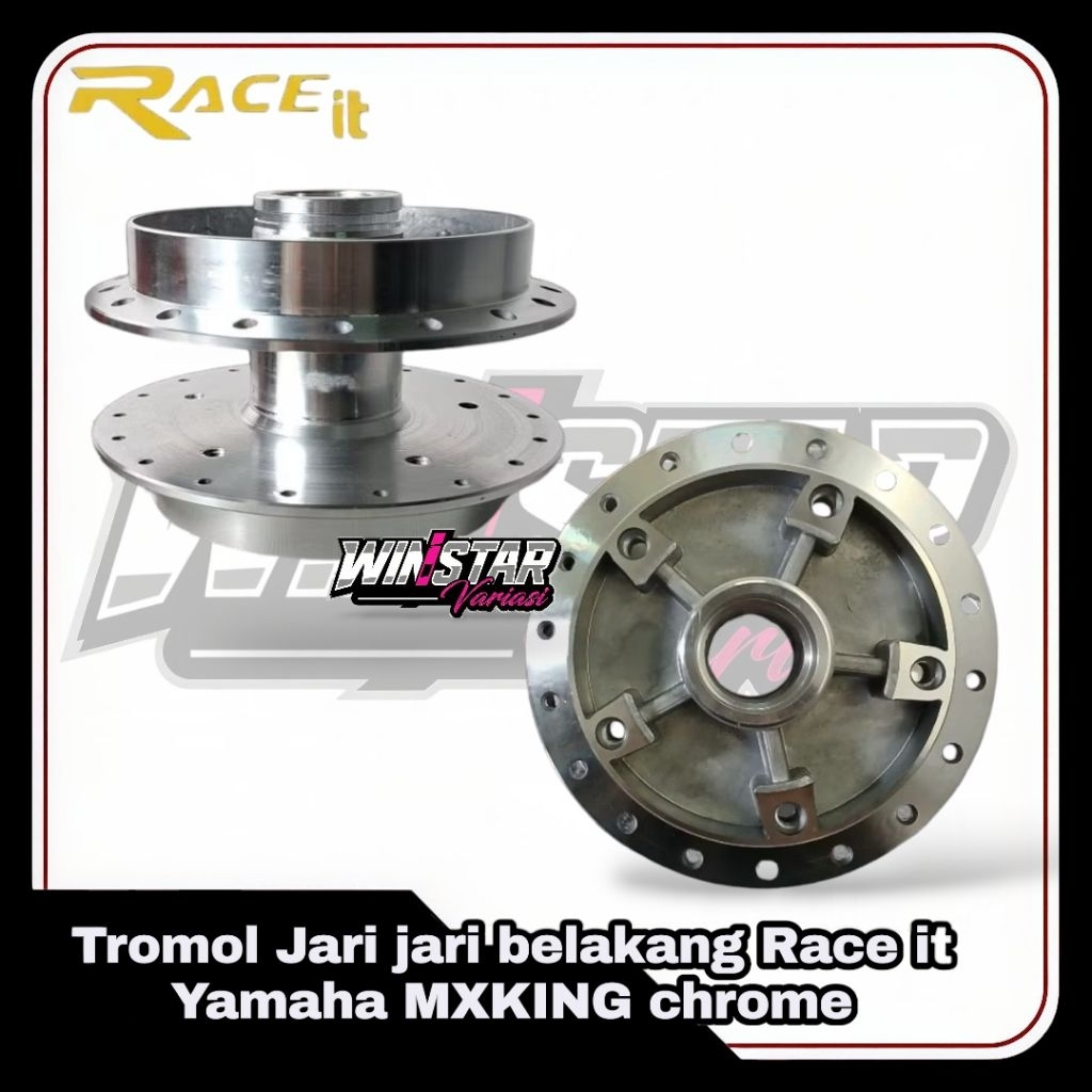 Tromol Velg Jari Jari Belakang Motor Yamaha Mx King 150 Tromol Rear Mx King Vixion New NVL NVA
