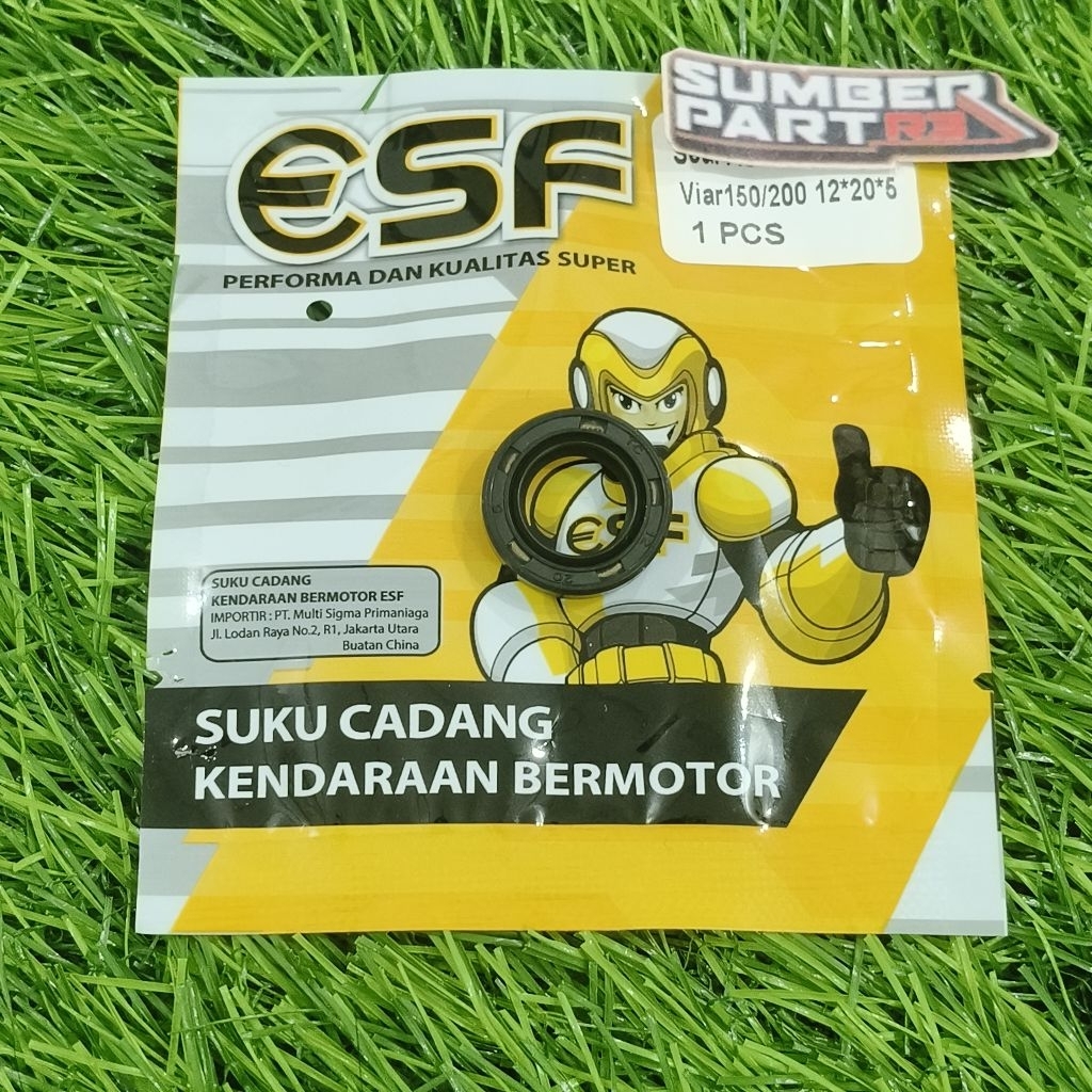 (esf) 12x20x5 oil seal as waterpump viar sil water pump pompa air radiator / sedia sparepart motor r