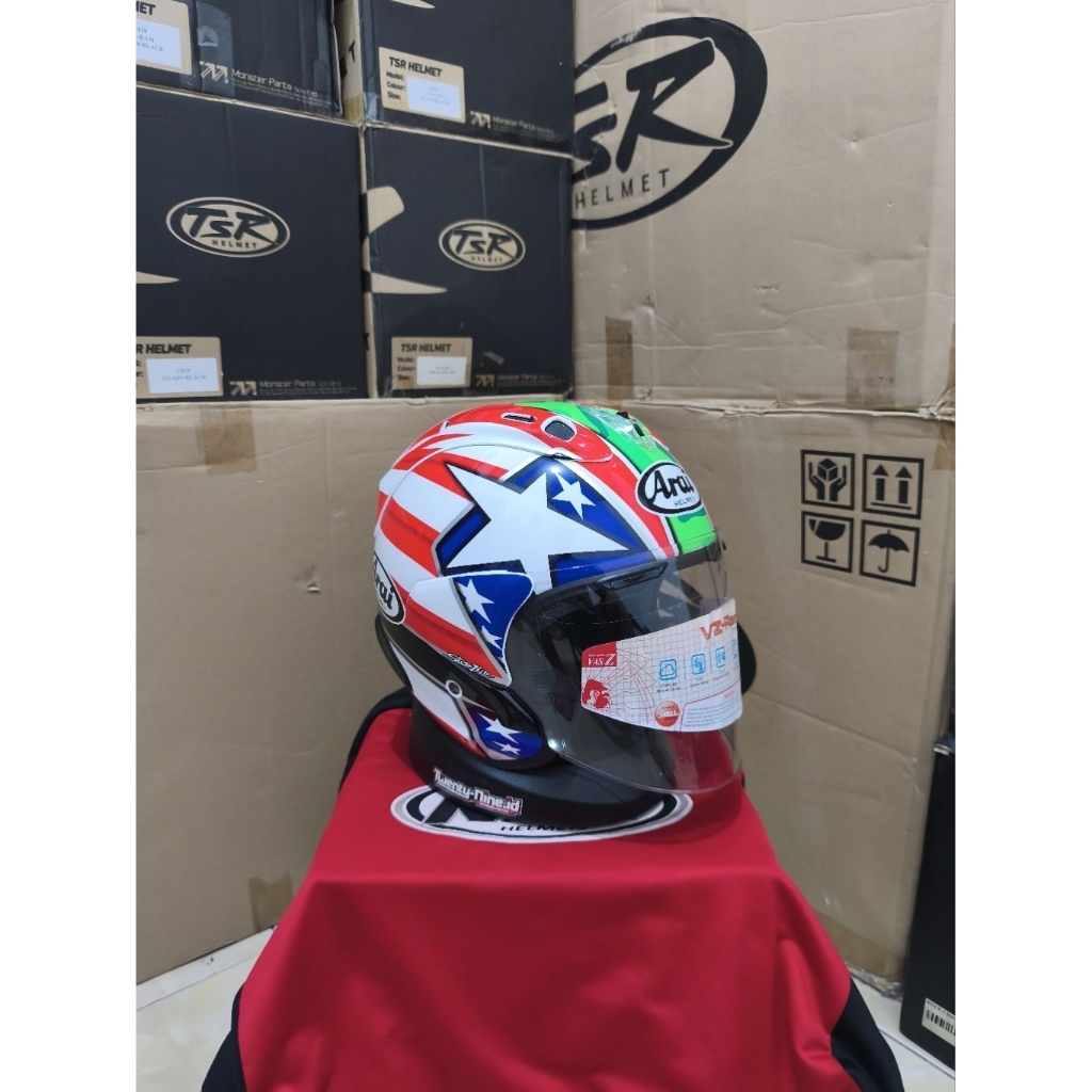 Helm Copy Arai Vz-Ram Nicky Hayden Flag