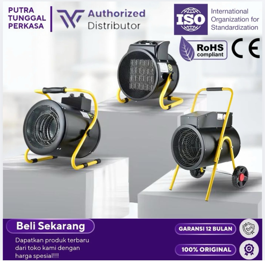 blower pemanas kandang 3kw blower heater 3000w Blower pemanas Ruangan