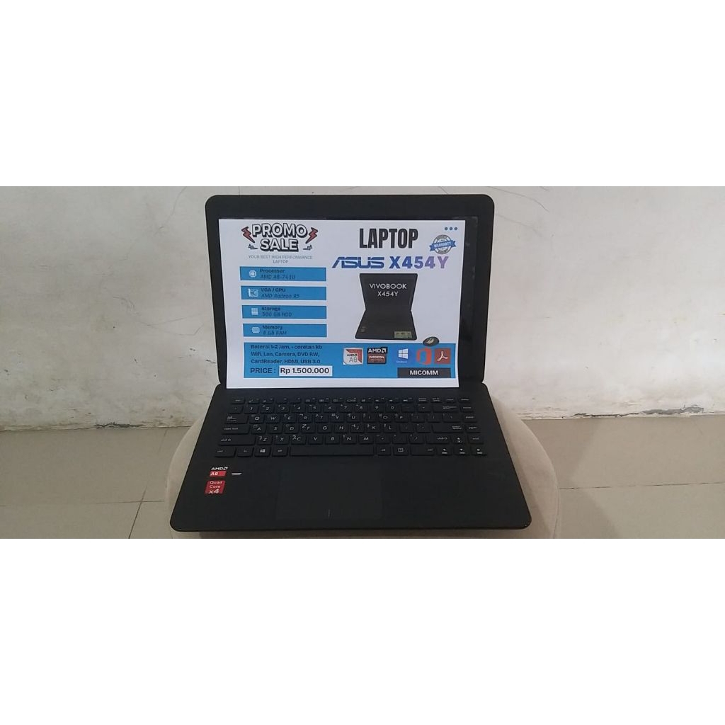 Laptop Asus X454Y