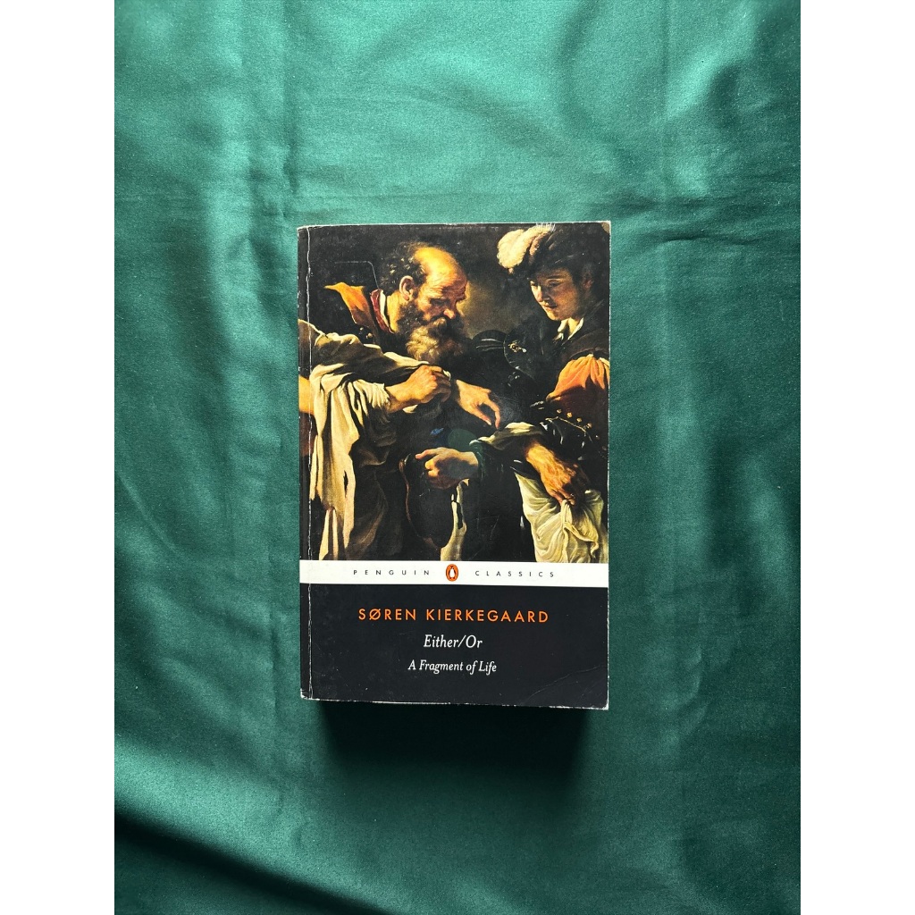 PRELOVED - Novel/Buku Either/Or: A Fragment of Life - Soren Kierkegaard