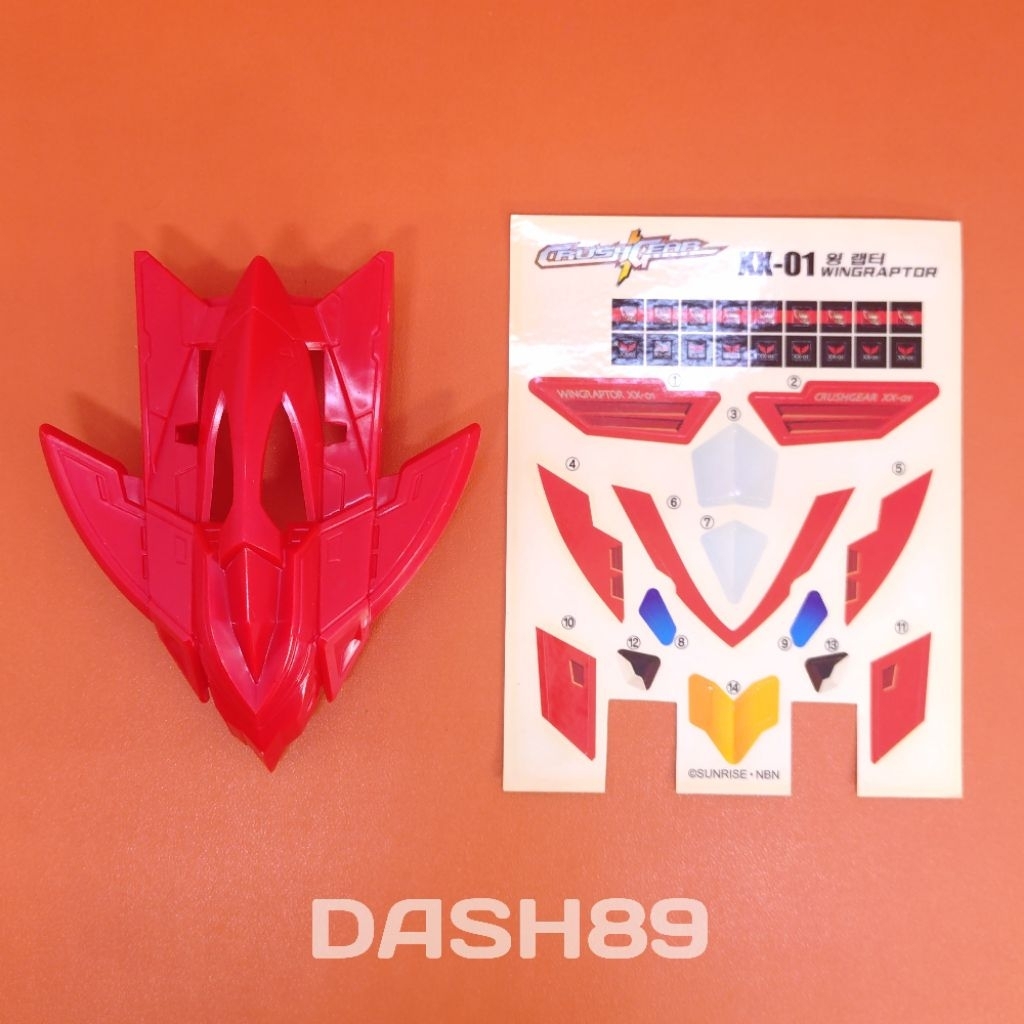 Crush Gear Part (57) Wing Raptor Body Cover Bandai