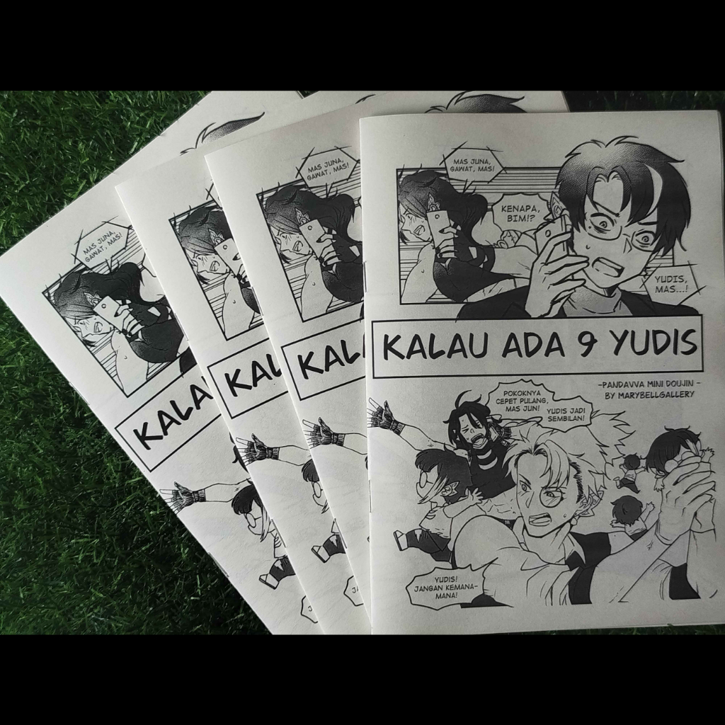 Mini Fanbook Doujinshi Pandavva Kalau Ada Sembilan Yudis A5 16hlm