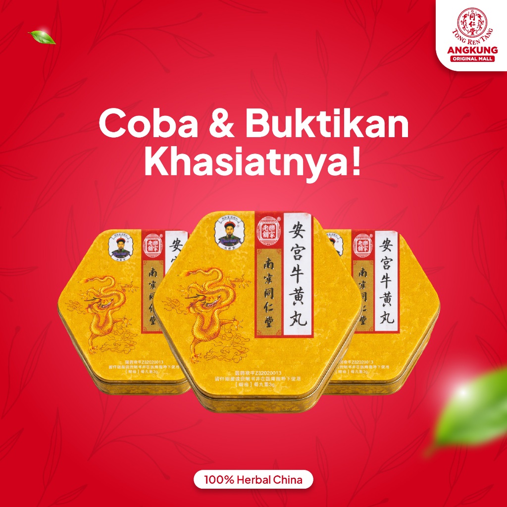 ANGKUNG DRAGON KUNING ORIGINAL CINA - OBAT STROKE STRUK CINA ORIGINAL