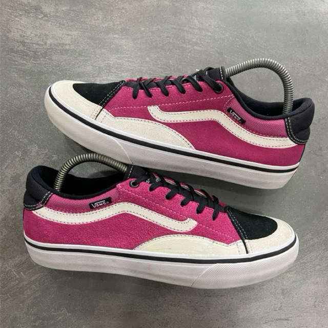 [Size 41] Tony Trujillo x Vans TNT Advanced Prototype Black/Magenta-White Second Original Kondisi Mu