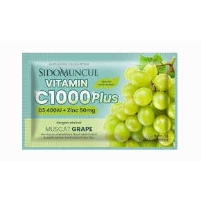 SIDOMUNCUL Vitamin C 1000mg Serbuk 6 Sachet