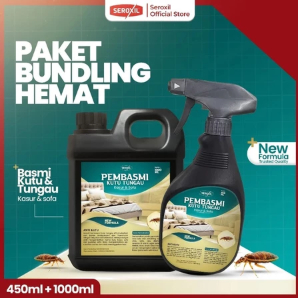 Seroxil Obat Pembasmi Kutu Kasur Anti Kutu Busuk Tungau Kasur Sofa Isi Ulang Seroxil Kutu Kebersihan