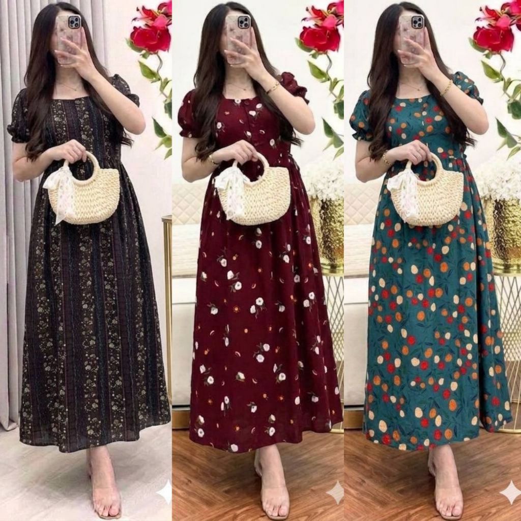 Daster chibi rayon premium - daster dres chibi - daster chibi