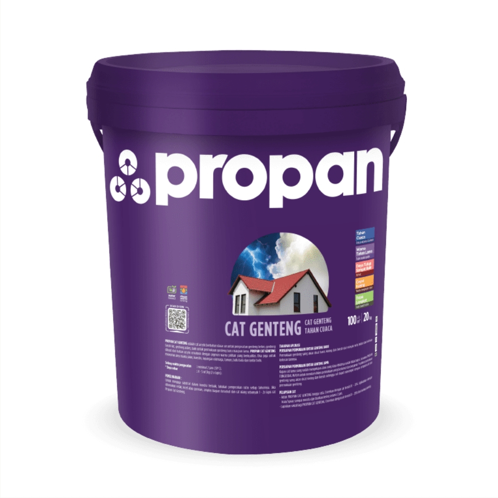 PROPAN CAT GENTENG 05 (Tinting) Cat Atap Genteng 20 KG