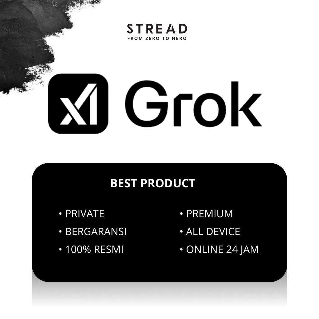 Super Grok Ai | Premium 7 Hari | 15K | AI Cepat | Support All Device