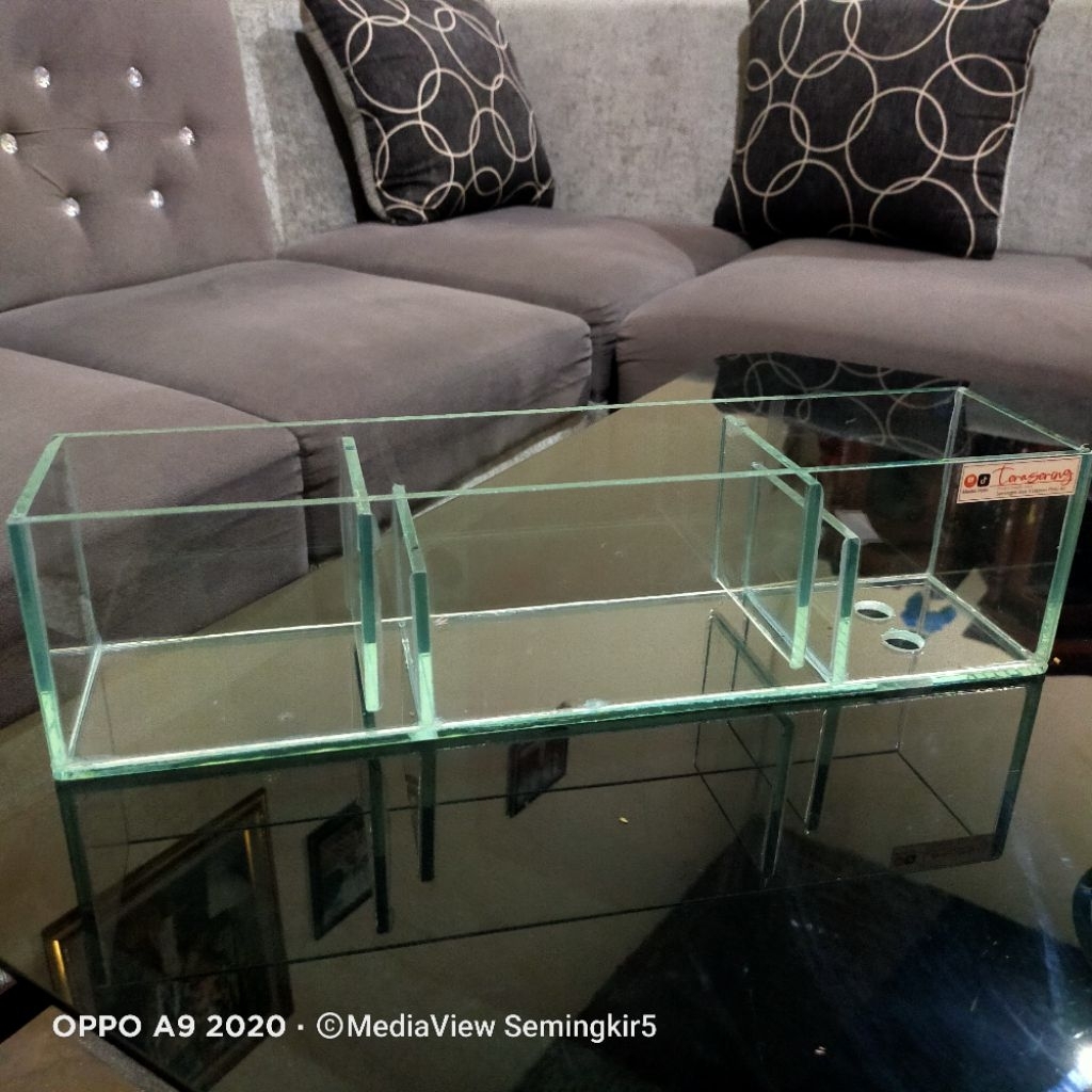 Top Filter Kaca Aquarium 40-60cm