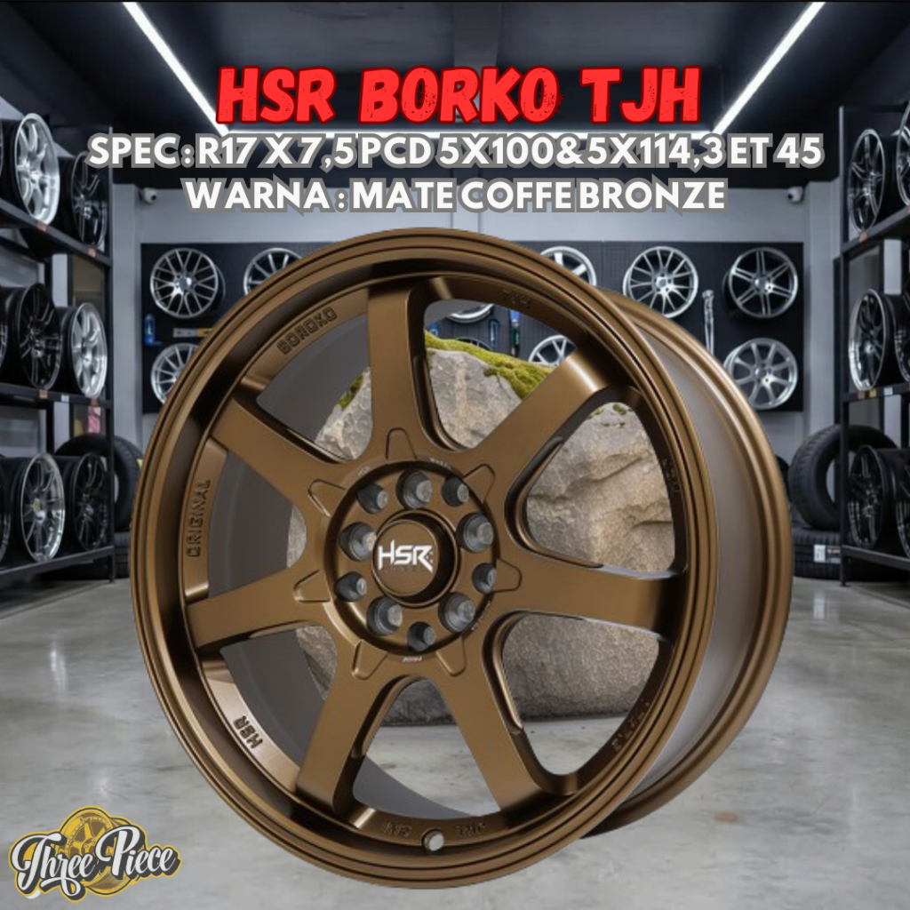 Sale  Velg Racing R17 HSR TJH Rekomendasi Untuk Mobil Avanza Xenia New 2022 BRV Xpander Rush Terios