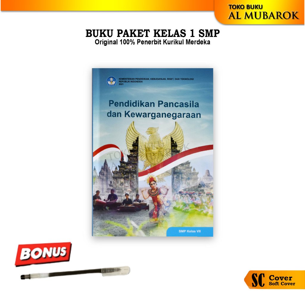 Buku Pelajaran SMP MTS Kelas 7 PPKN Kurikulum Merdeka 2021 2022 Buku Baru Kemendikbud