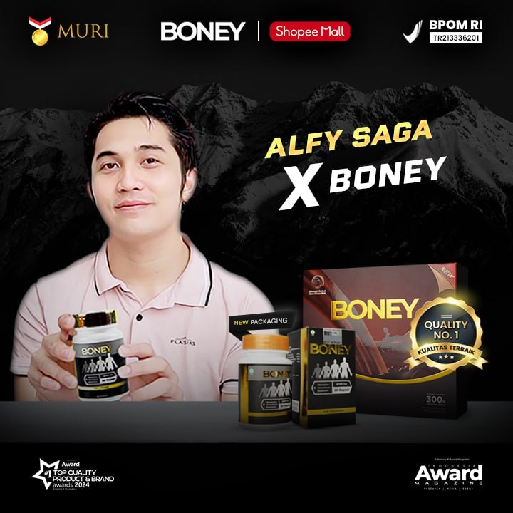 Boney Kapsul dan Susu Boney | Paket Murah Pilih Variasi | Original BPOM