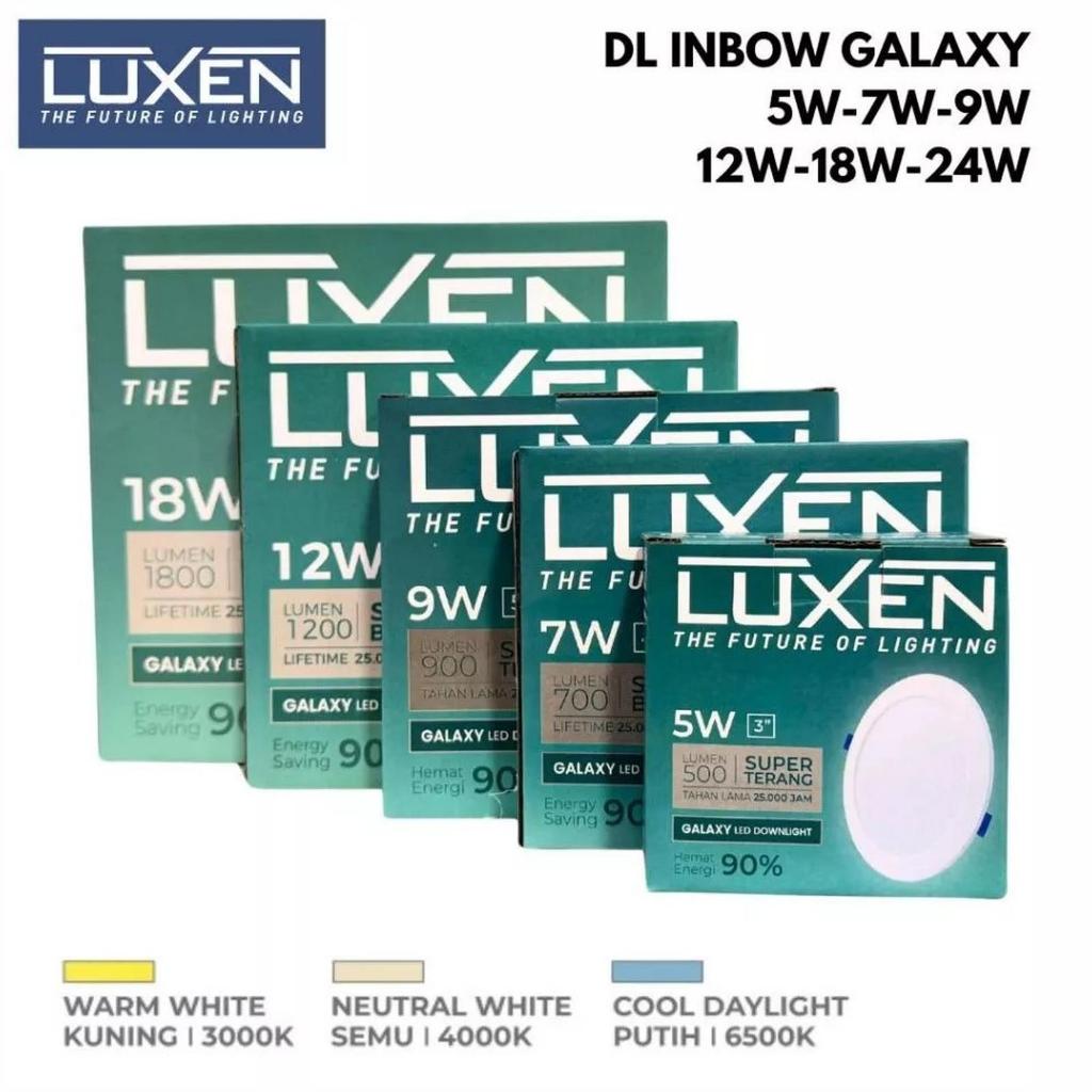 LUXEN DOWNLIGHT GALAXY INBOW BULAT