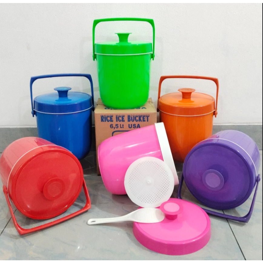 Rice Bucket/Termos Mini Es Murah/Wadah nasi/Tempat Es mini
