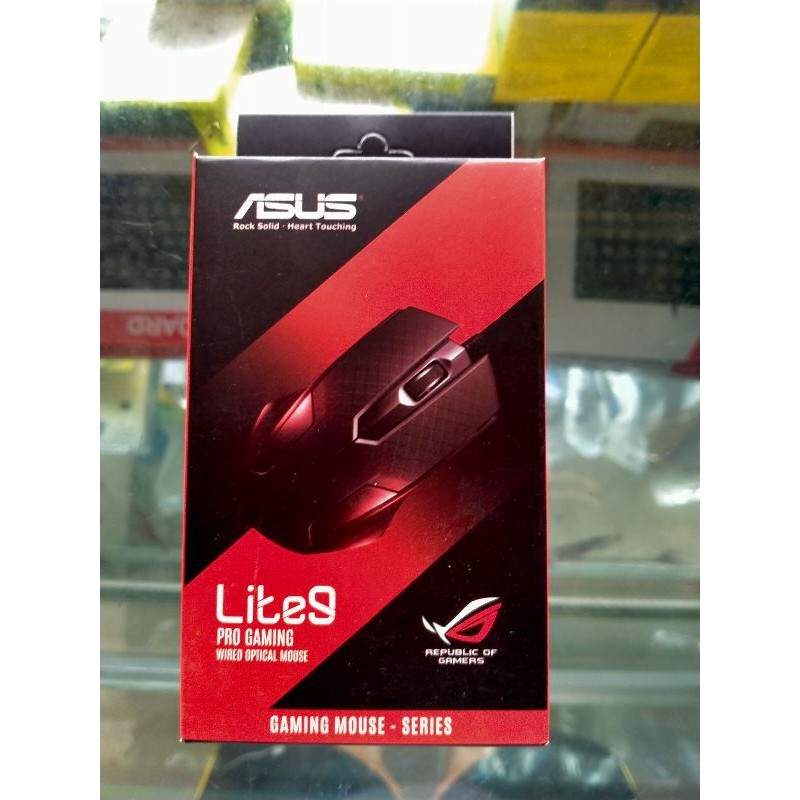 Mouse Asus lite 9 mouse mos Asus gaming