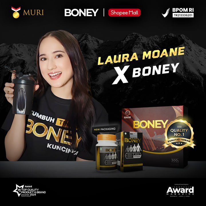 dr.O Kapsul dan Susu Boney - Bundling Paket Boney Terlaris Original BPOM