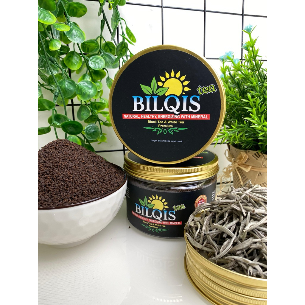 BILQIS TEA TEH HITAM TEH PUTIH PREMIUM 100% ORIGINAL