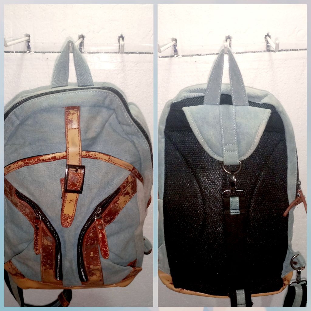 D.KELLY denim Cross body bag- alas 8x 24cm 33cm