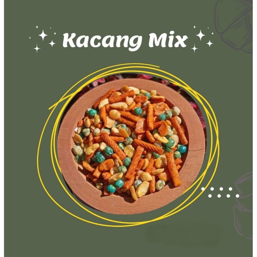 Kacang Campur Jaipong Termurah/ Kacang Jaipong / Snack Murah - Ampiran Camilan djowo