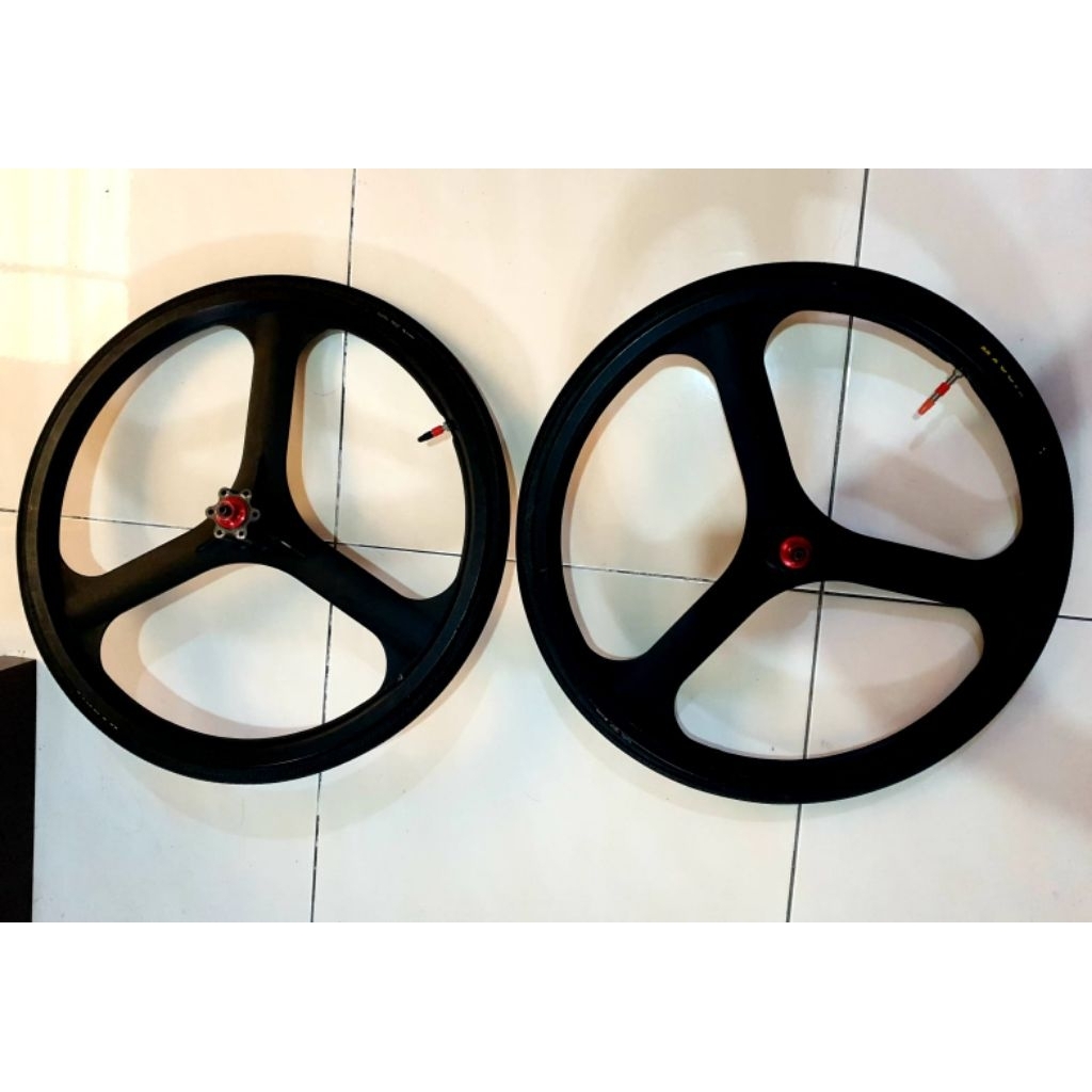 Velg sepeda palang tiga ukuran 451 (22")