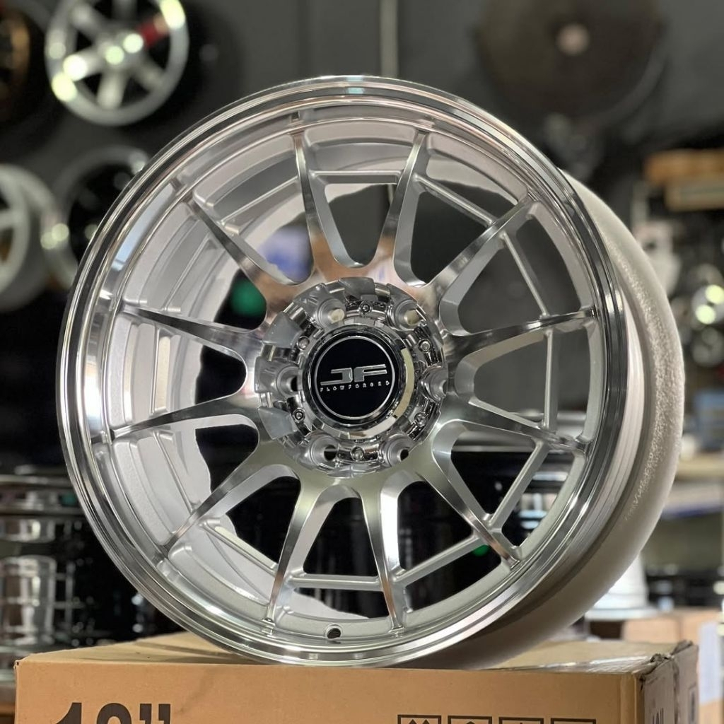 velg racing ring 18 ENKEI SPIDER JF LUXURY FULL POLISH R18 velg mobil pajero hilux Fortuner Ford ran