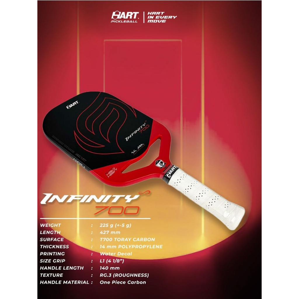 Pickleball Paddle Hart Infinity 700