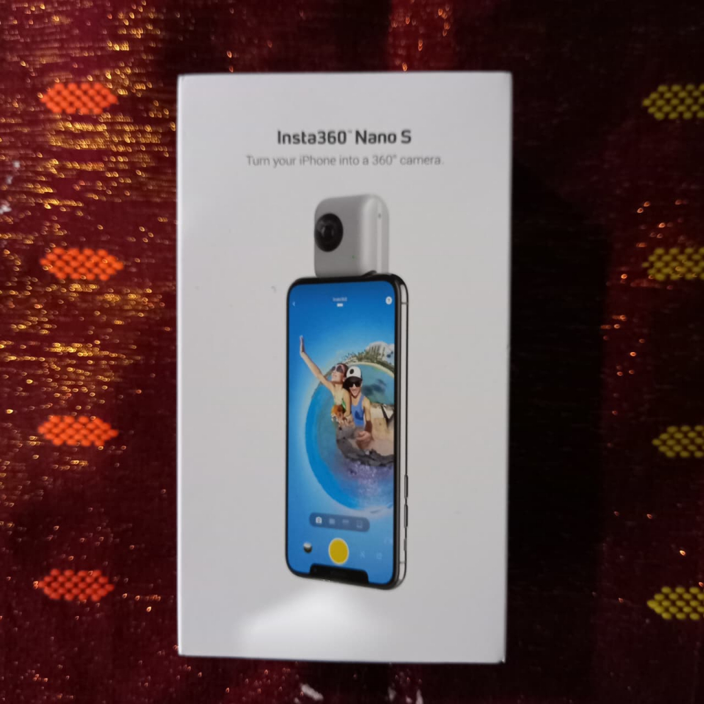 Insta360 Nano S 4K 360 Video camera Iphone_360 Video Chat Multiview Capture Realtime Stabilization 2