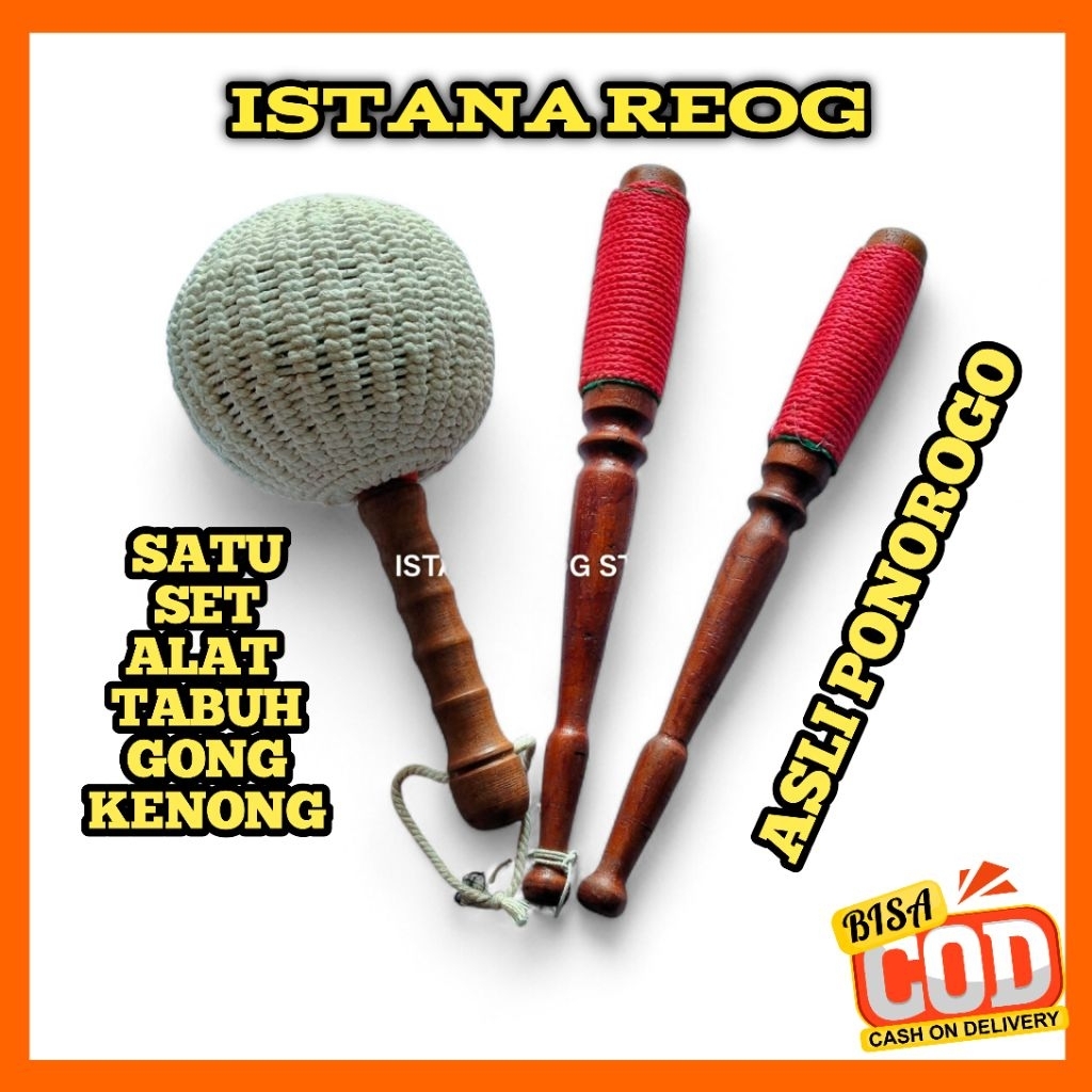 SATU SET TABUH GONG + KENONG / TABUH GONG AURI / TABUH GONG AURI ASLI PONOROGO