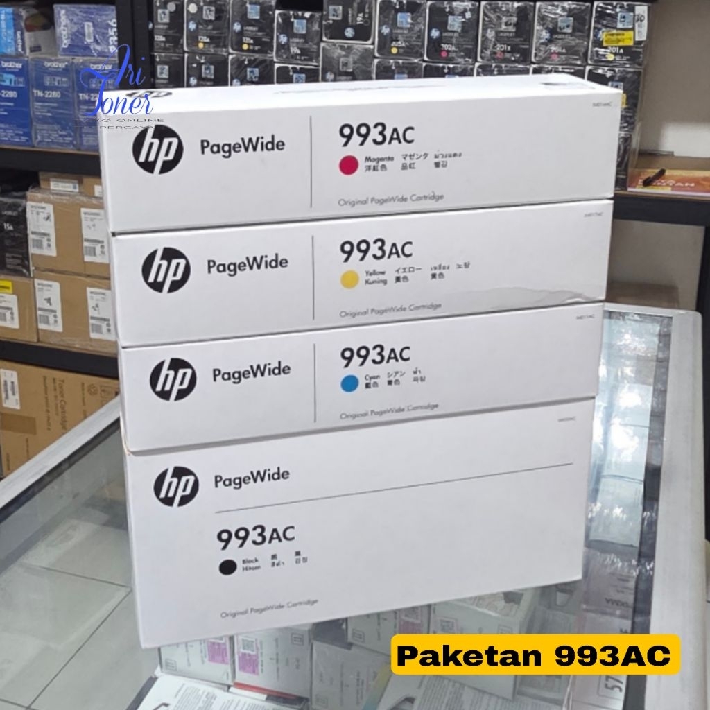 Tinta Cartridge HP 993AC Black dan 993AC color original