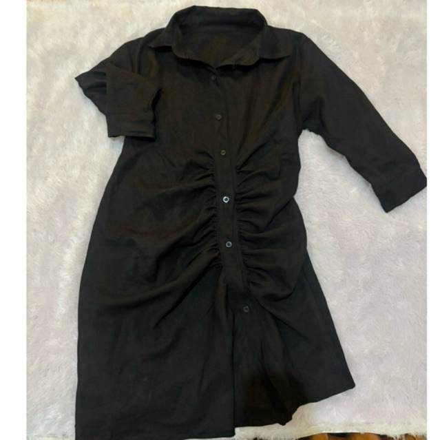 preloved kemeja dress hitam