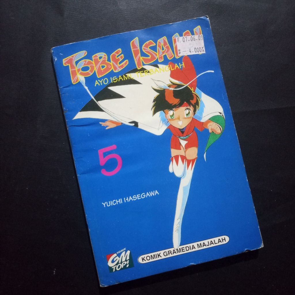 Komik Anak Tobe Isami Vol. 5 / Yuichi Hasegawa / Gramedia Majalah GM TOP / Komik Petualangan Fantasi