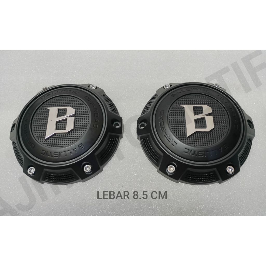Center Dop Velg Ballistic Ukuran 8.5 CM