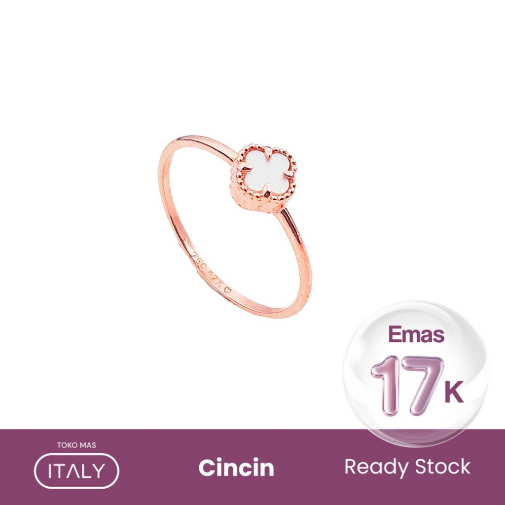 CINCIN MODEL VC PUTIH ROSE 17K