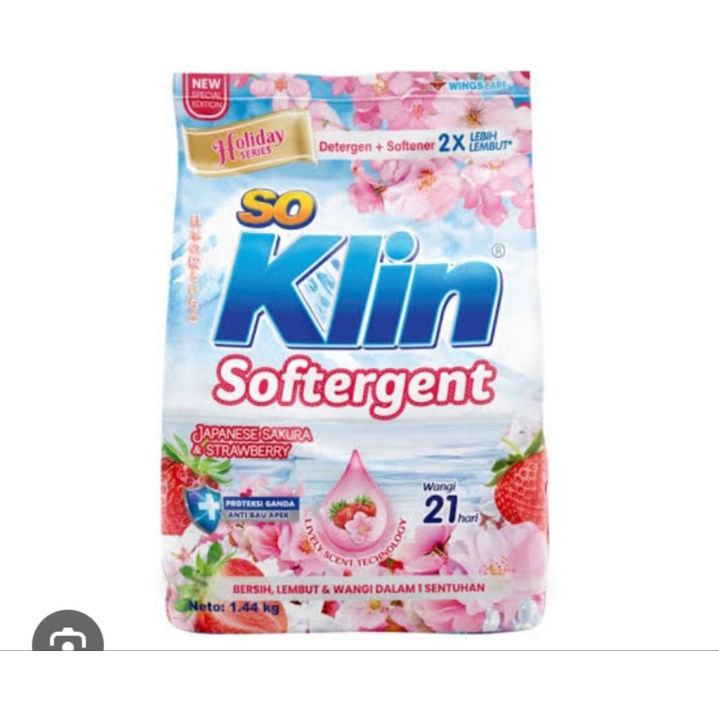 soklin softergent bubuk