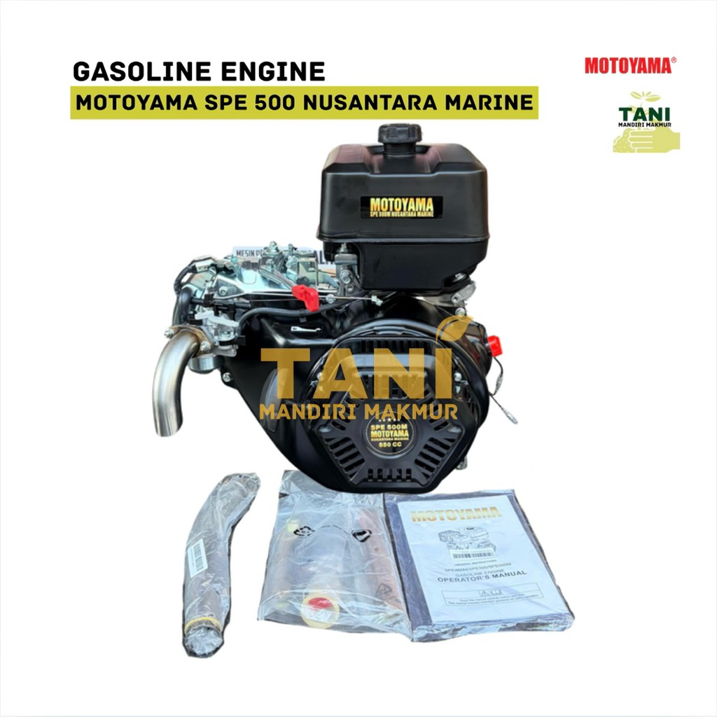 SPE 500 NUSANTARA MARINE GASOLINE ENGINE 4 TAK 550 CC MARINE SPE500 MOTOYAMA