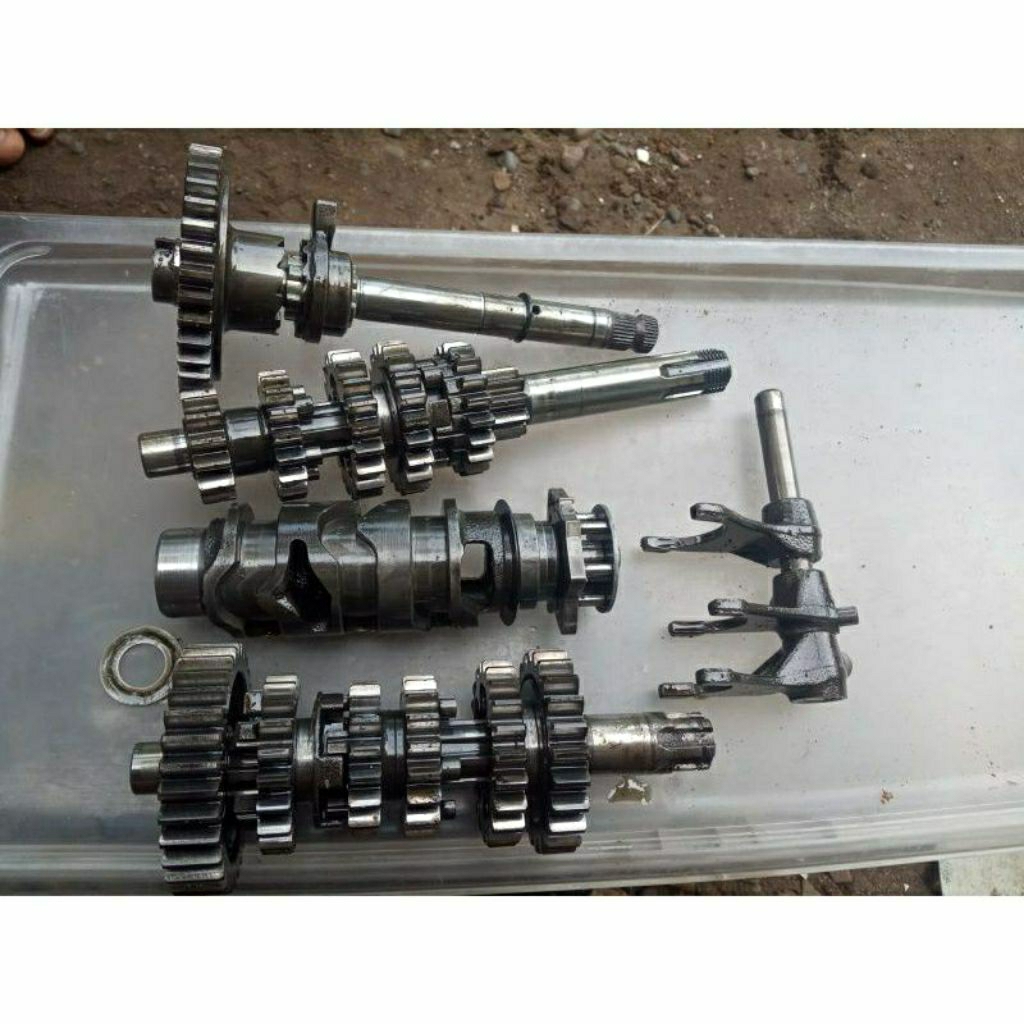 gearbox RGV 120 satria 6 speed RGV satria 2 tak original