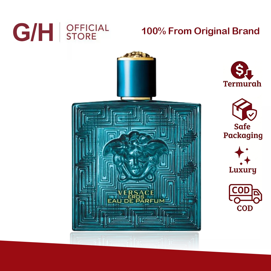 [ 100% Original ]Versace Eros Flame EDP 100ML / Versace Eros EDT 100ML