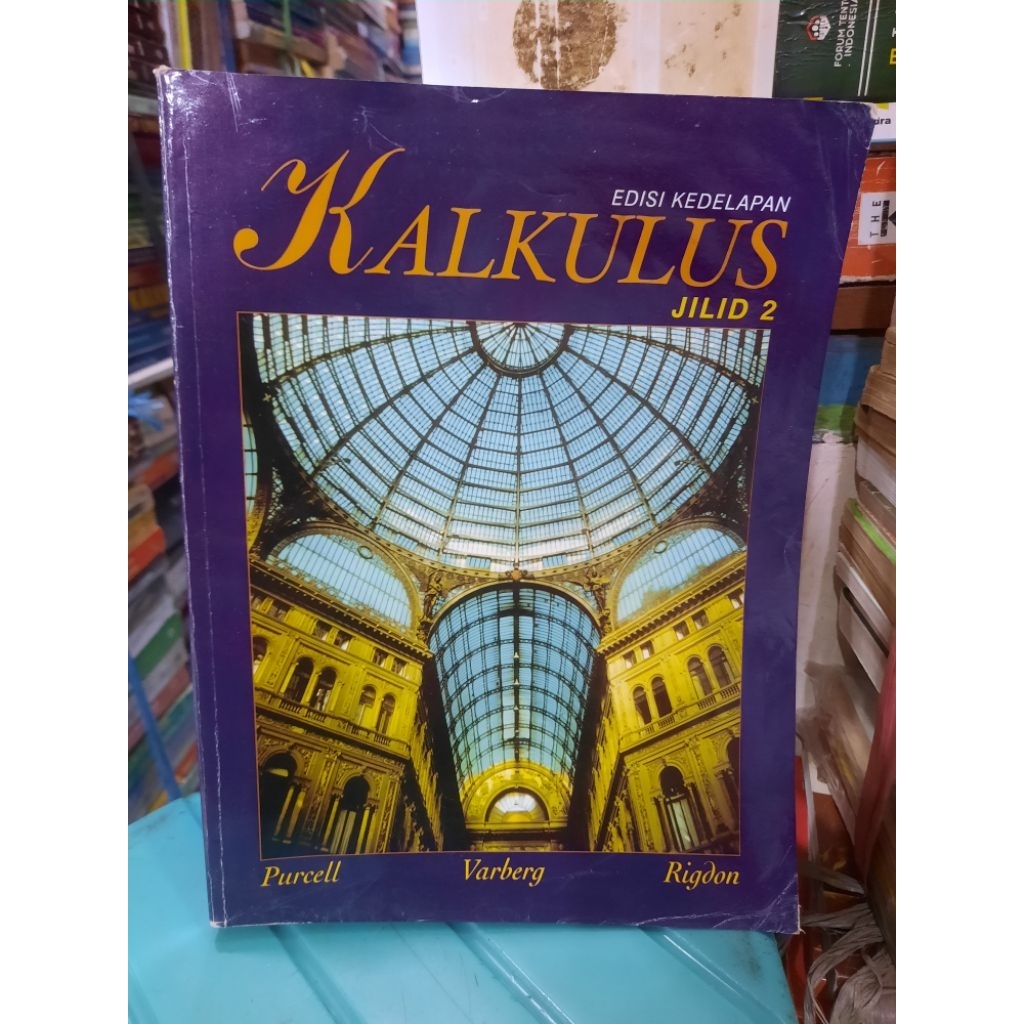 BUKU ORIGINAL SECOND: KALKULUS JILID 2 EDISI 8 OLEH PURCELL - VARBERG - RIGDON