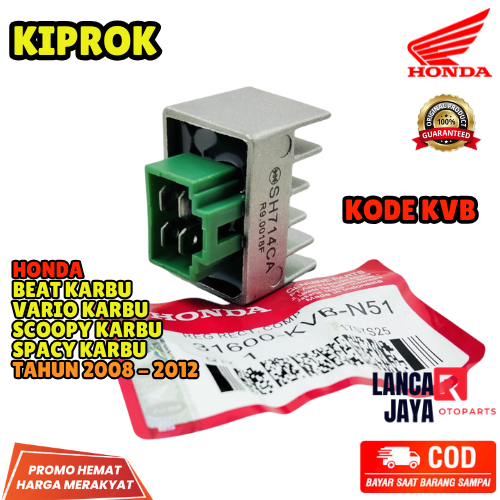 KIPROK HONDA KVB | HONDA BEAT KARBU, VARIO KARBU, SCOOPY KARBU, SPACY KARBU ORIGINAL