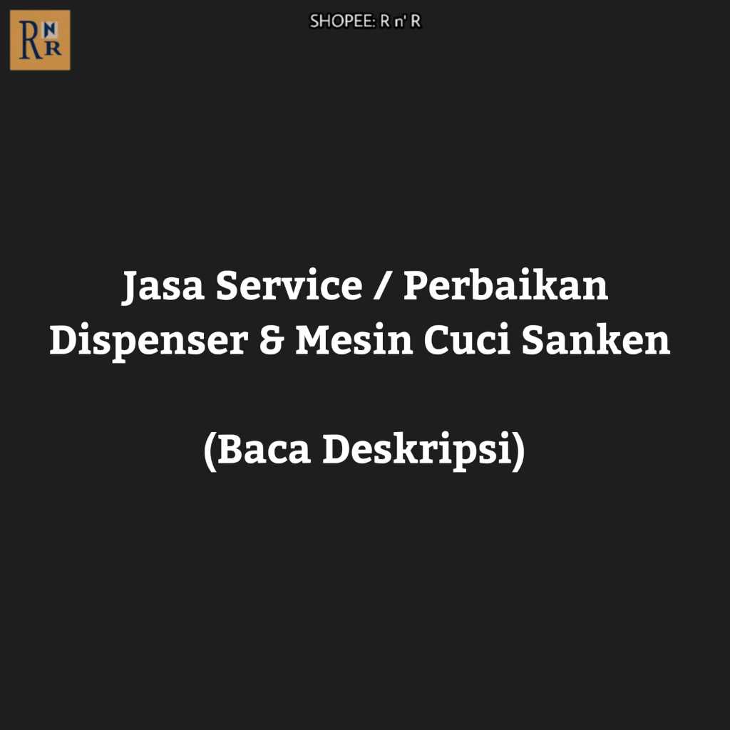 Jasa Service / Perbaikan Dispenser & Mesin Cuci Sanken dan Merek Lainnya
