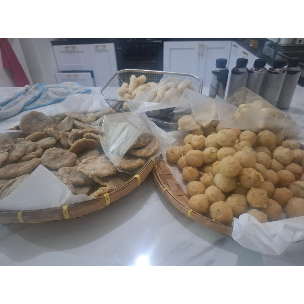 Pempek Ikan Tenggiri /Ekor Kuning Asli Home Made