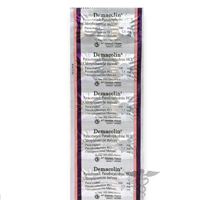 Demacolin Tablet Strip