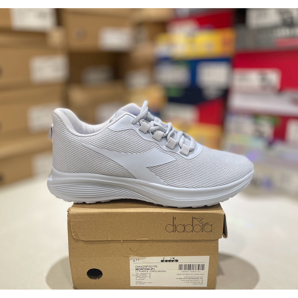 DIADORA MORTON UNGU MUDA WOMEN  SIZE 40