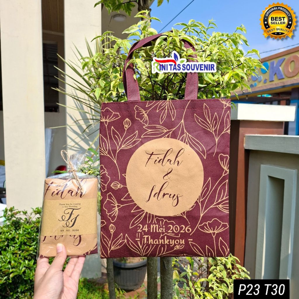Tas souvenir pernikahan - souvenir nikah - grosir souvenir